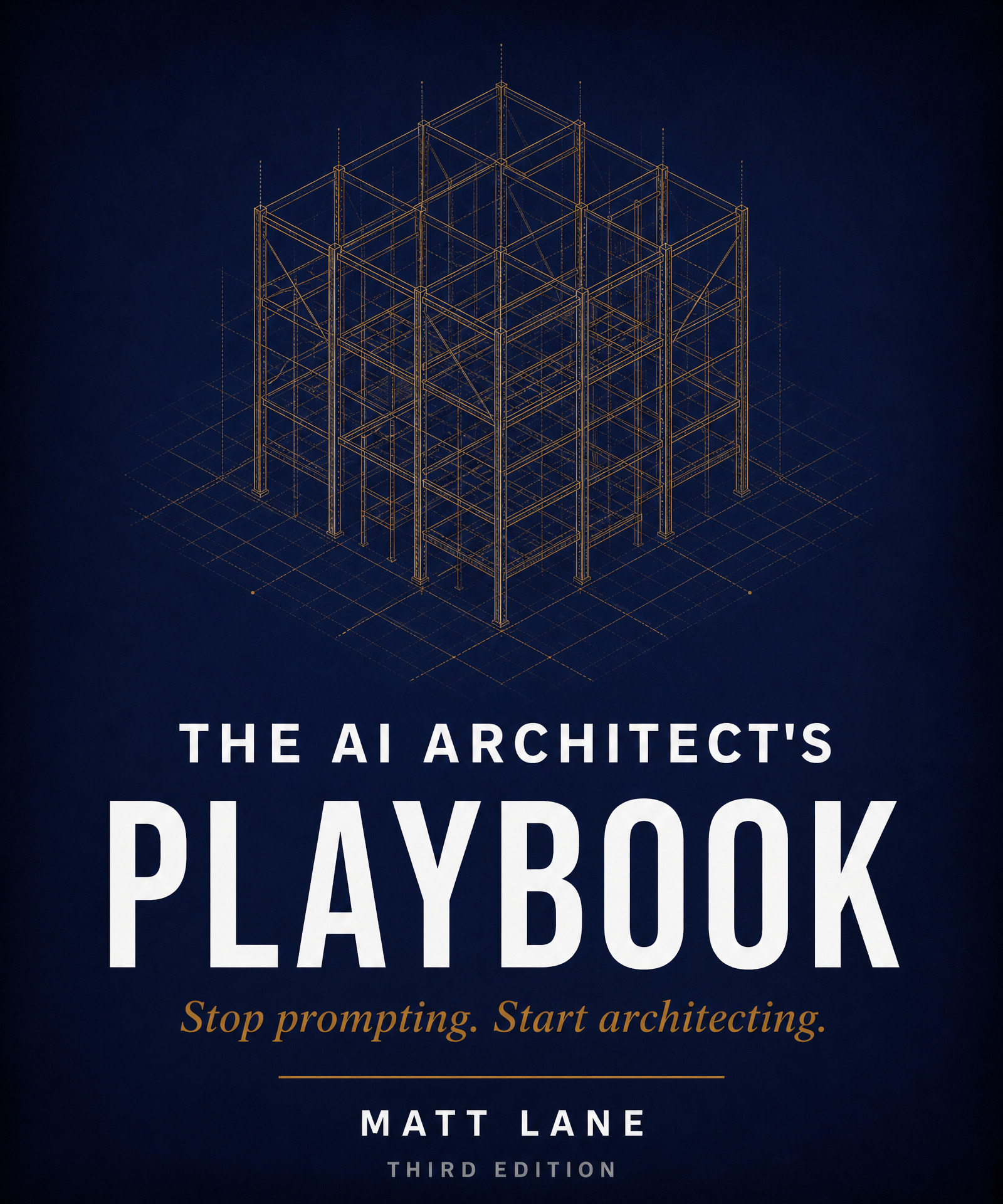 The AI Architect's Playbook, vol. 3 cover